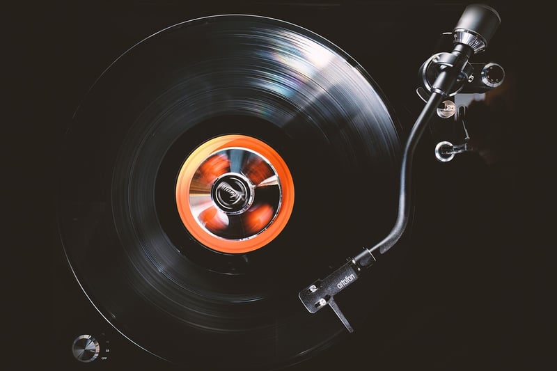 Upcycled Vinyl Record Coasters